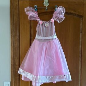 Girls Barbie Dress Up Gown Size 4-6X